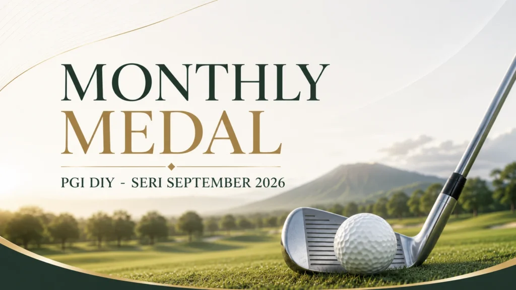 Monthly Medal PGI DIY – Seri September 2026