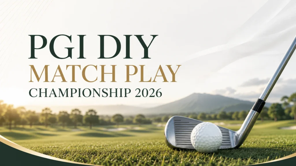 PGI DIY Match Play Championship 2026